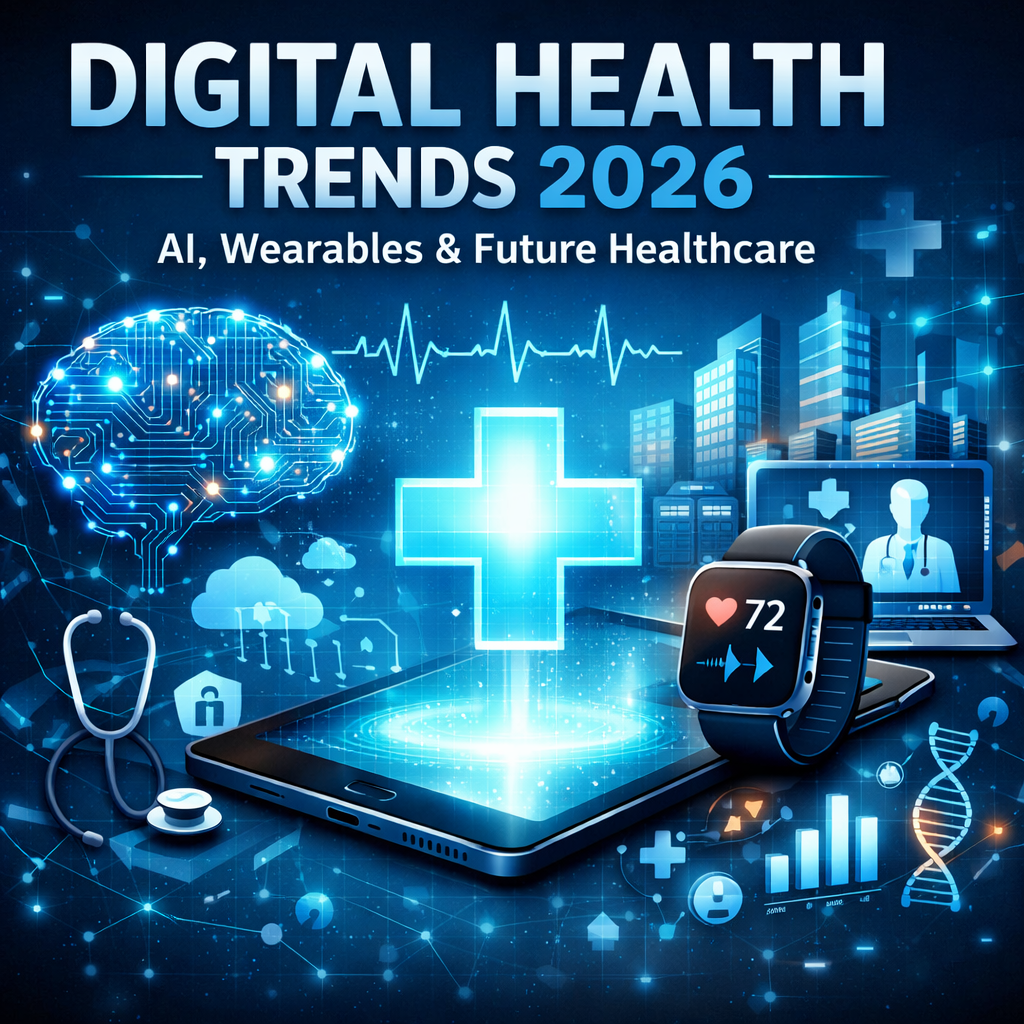 Digital Health Trends 2026: AI, Wearables & Future Healthcare