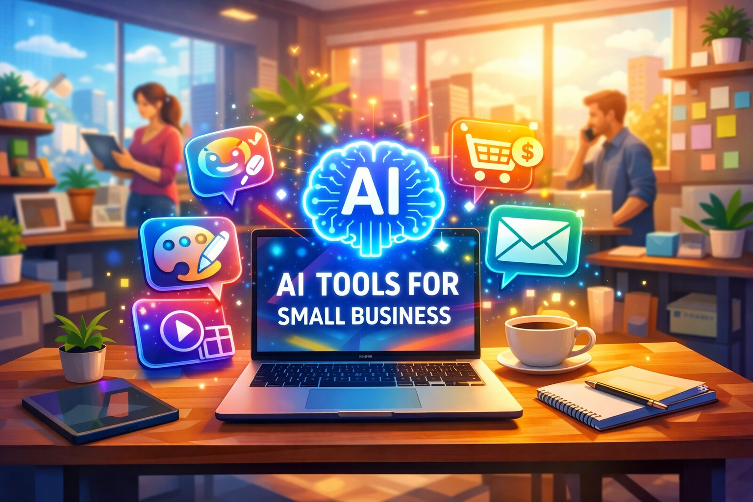 Best AI Tools for Small Businesses in 2026 (Boost Productivity & Profits)
