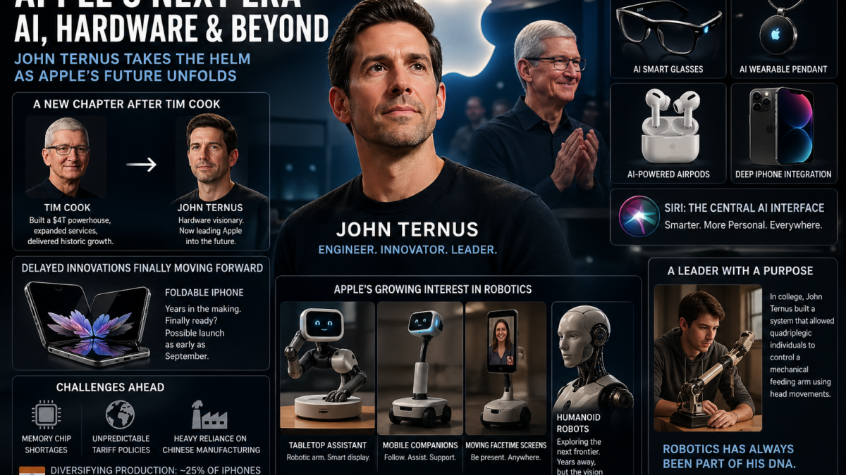 Apple Under John Ternus: What’s Next for the Tech Giant’s Hardware Strategy?