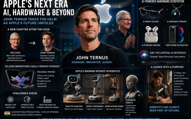 Apple Under John Ternus: What’s Next for the Tech Giant’s Hardware Strategy?