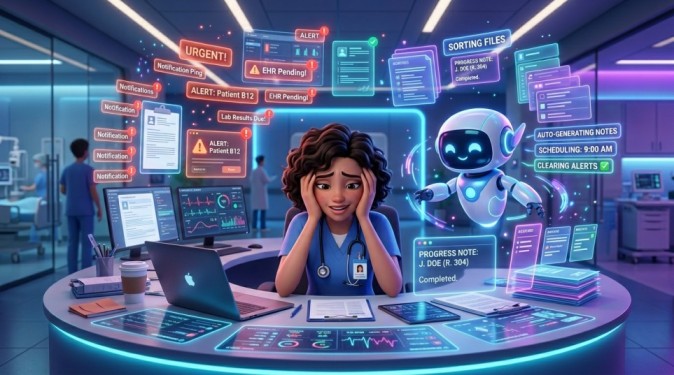 How Agentic AI Agents Can Actually Reduce Doctor Burnout in 2026