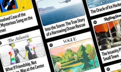 Spotify Adds Narrated Magazine Articles Inside Its App
