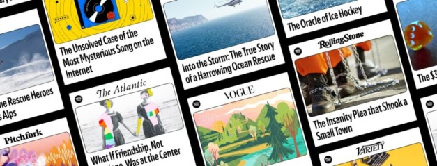 Spotify Adds Narrated Magazine Articles Inside Its App