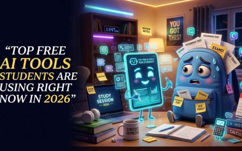 Top Free AI Tools Students Are Using Right Now in 2026