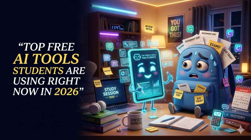 Top Free AI Tools Students Are Using Right Now in 2026