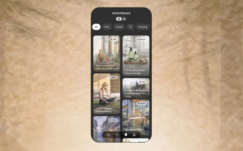 Google Launches Dreambeans: An AI App That Turns Your Daily Life Into Personalized Cartoon Stories