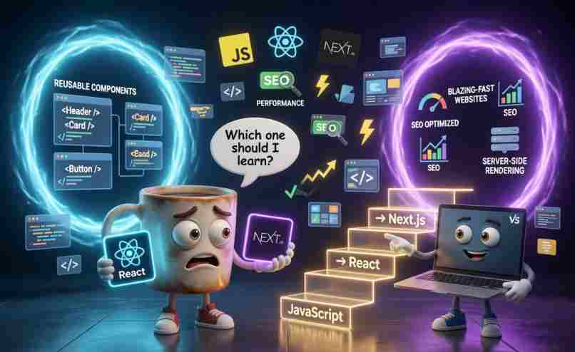 React vs Next.js: Which Should You Learn in 2026?