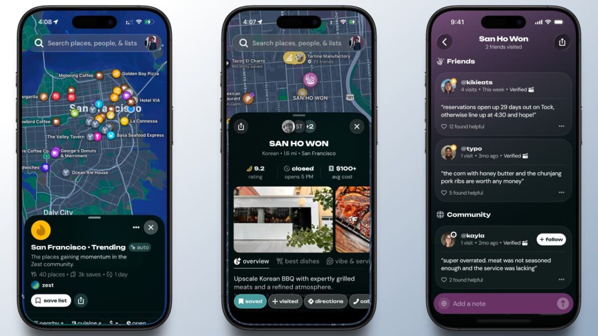 Zest Launches AI-Powered Restaurant Discovery App That Recommends Places Based on Real Dining Habits