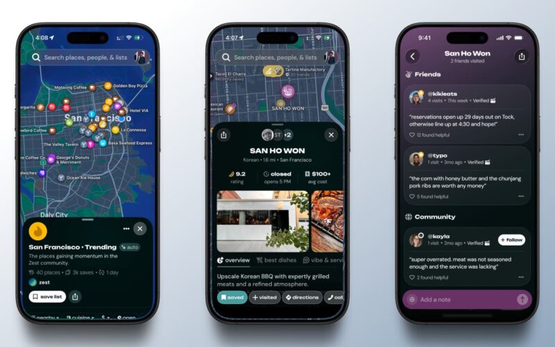 Zest Launches AI-Powered Restaurant Discovery App That Recommends Places Based on Real Dining Habits