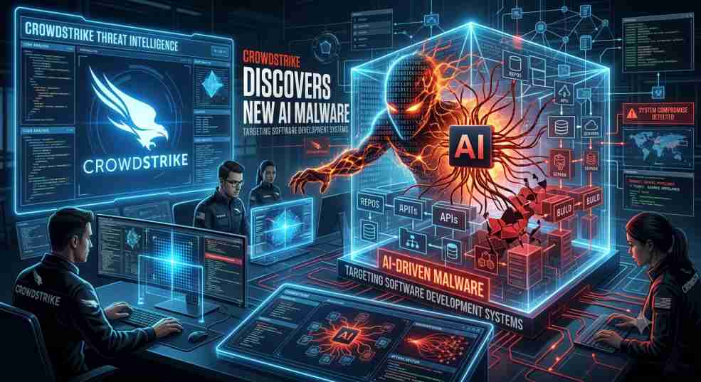 CrowdStrike Discovers New AI Malware That Secretly Targets Software Development Systems