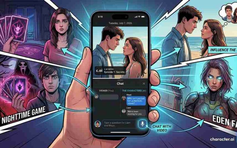 Character.AI Launches AI-Powered Microdrama Series Where Viewers Can Chat With the Characters