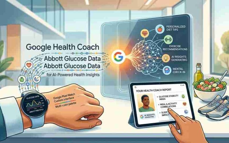 Google Health Coach to Add Abbott Glucose Data for AI-Powered Health Insights