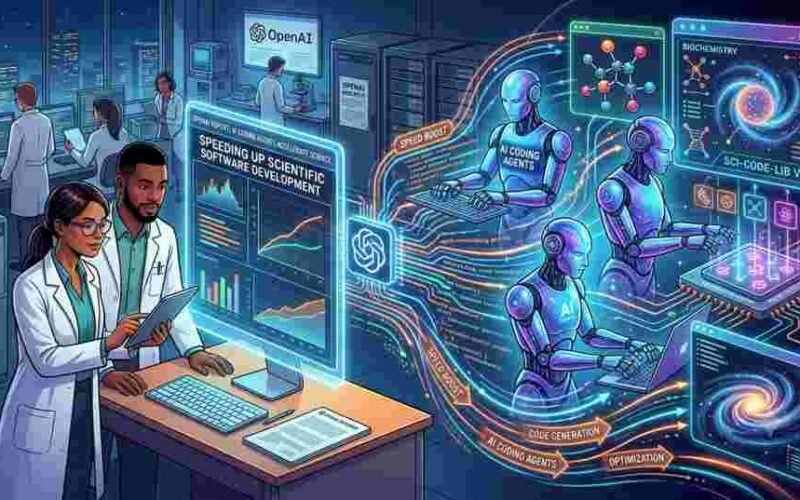 OpenAI Report Shows AI Coding Agents Are Speeding Up Scientific Software Development